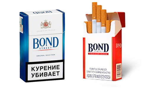 Лучшие сигареты в России. Bond Лучшие сигареты в России. Bond