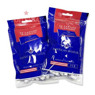 Фильтры для самокруток American Aviator 8/15мм с бумагой в подарок